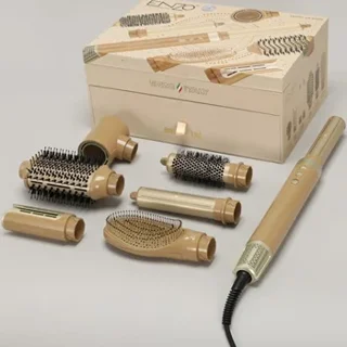 سشوار چند کاره انزو مدل EN-6228 با موتور BLDC و آبکاری تورمالین اورجینال اصل ایتالیا