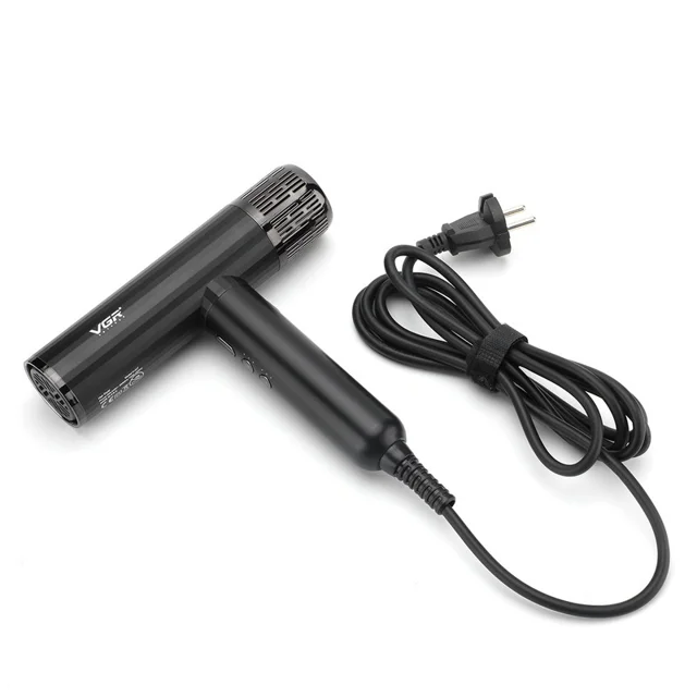 سشوار حرفه‌ای 1600-1900 وات وی جی ار مدل V-427، موتور AC، وزن 550 گرم، المنت سرامیک، دارای 103018811