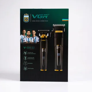 ست ماشین اصلاح موی سر و صورت وی جی ار مدل V-694 بسته 2 عددی 102561883
