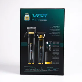 ست ماشین اصلاح موی سر و صورت وی جی ار مدل V-694 بسته 2 عددی 102561879