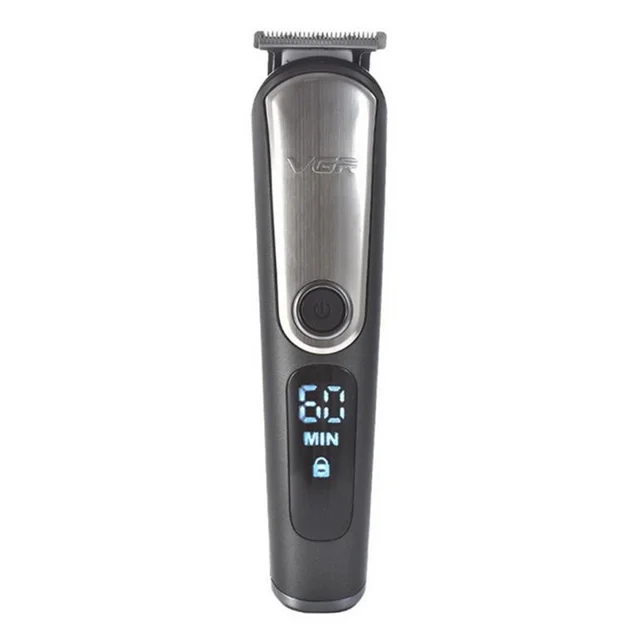 ست ماشین اصلاح موی صورت و بدن وی جی آر مدل 105 با تیغه استیل پیشرفته، ضد آب، باتری قابل شا 102829717