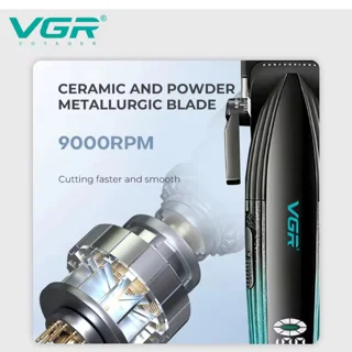 ماشین اصلاح موی سر و صورت شارژی وی جی ار مدل V-889 s2 مجموعه 2 عددی 102561901