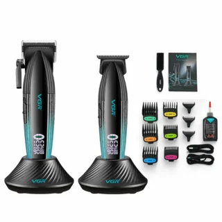 ماشین اصلاح موی سر و صورت شارژی وی جی ار مدل V-889 s2 مجموعه 2 عددی 102561910
