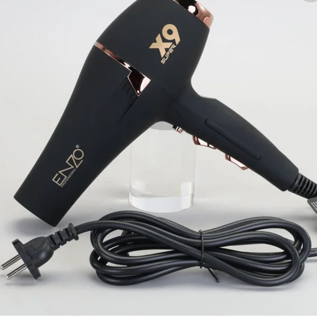 سشوار حرفه‌ای انزو پروفیشینال مدل X9 با موتور AC 2800 وات، فناوری تولید یون، المنت سرامیکی 102791530