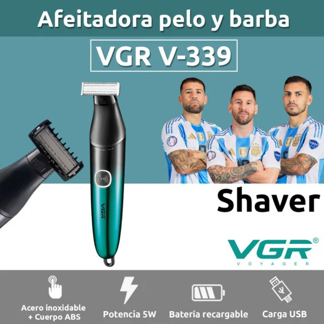 ماشین اصلاح موی بدن و صورت وی جی ار مدل v-339 102561888