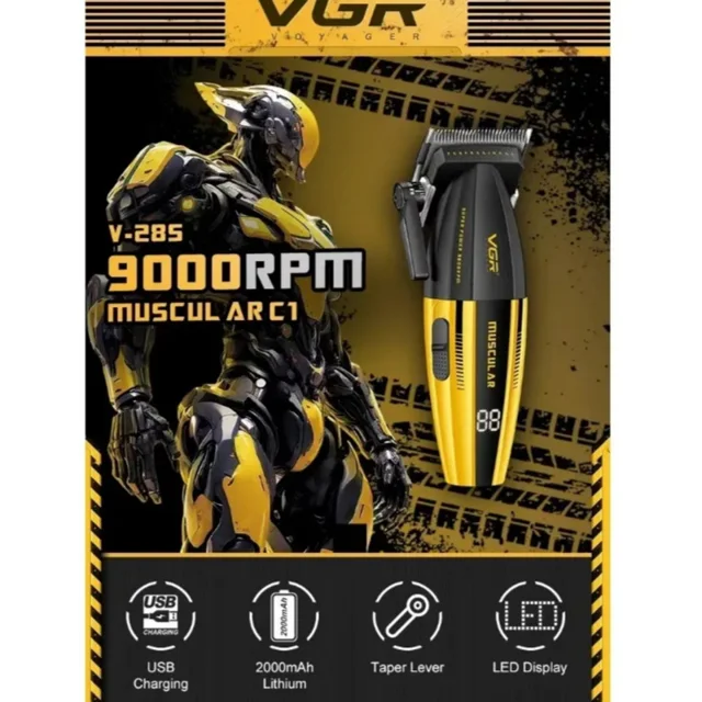 ماشین اصلاح موی سر و صورت شارژی وی جی ار مدل V-285 102561785