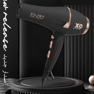 سشوار حرفه‌ای انزو پروفیشینال مدل X9 با موتور AC 2800 وات، فناوری تولید یون، المنت سرامیکی 102791527