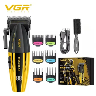 ماشین اصلاح موی سر و صورت شارژی وی جی ار مدل V-285 102561786