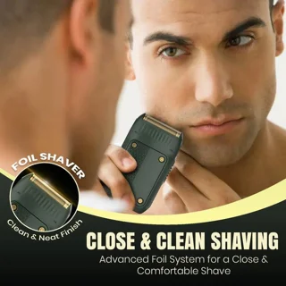 ماشین اصلاح موی صورت وی جی آر مدل V-353 با تیغه استیل پیشرفته، تکنولوژی فویلی، قابلیت اصلا 103018783