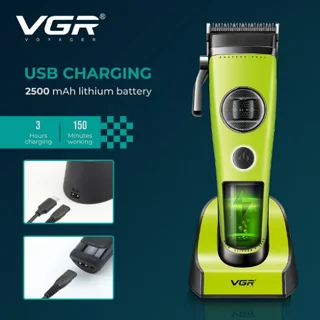 ماشین اصلاح موی سر و صورت شارژی وی جی ار مدل V-880C 102100813